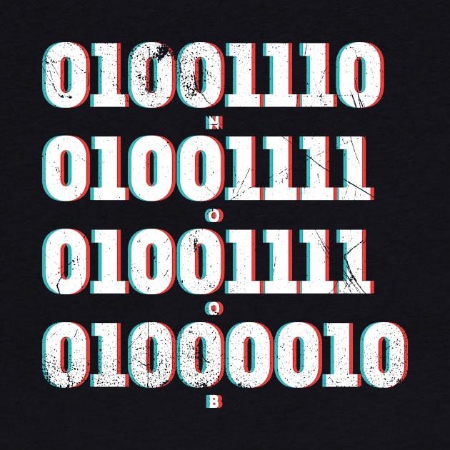 NOOB In Binary Code by bluerockproducts